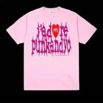 punkandyo 핑크 L 셔츠