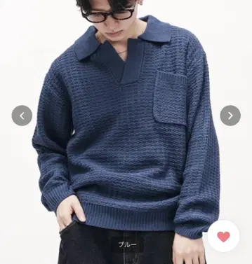 스키퍼 니트 피케 셔츠