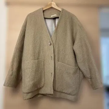 yori 노카라 자켓 베이지