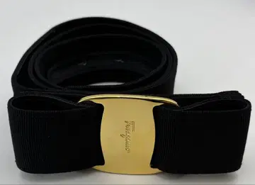 Salvatore Ferragamo 페라가모 바라 벨트 블랙