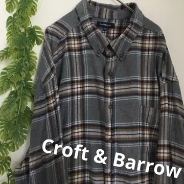 Croft & Barrow XXL 플란넬 셔츠