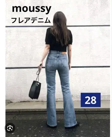 완판일 moussy [ ViVi 게재 ] MVS FLARE 28인치