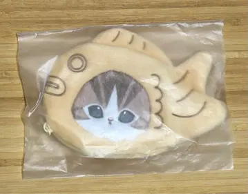 붕어빵 다이컷 파우치 mofusand 모프 샌드 붕어빵 소품함