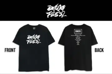 [ 미사용 새상품 ] BMSG FES '22 셔츠