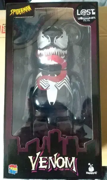 BE@RBRICK 400% VENOM 스파이더맨 라스트 원 상