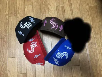 CH 자수 패치 컬러풀 캡 4색 세트