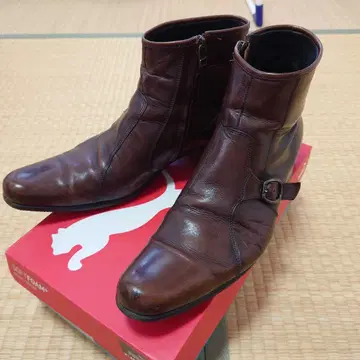 캐서린 햄넷 부츠 26.5cm 드레스 슈즈 브라운