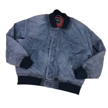 9D636-3 ZARA 자라 DNWR 오염 가공 MA-1 봄버 자켓