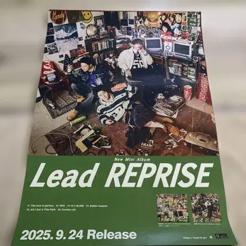 Lead REPRISE 신 미니 앨범 포스터