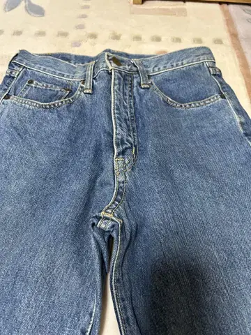 EDWIN 스트레이트 데님 W30 L36 블루