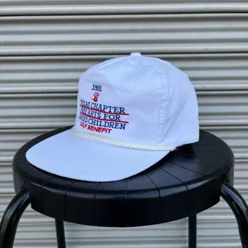 90's 빈티지 자수 캡 모자 한국제