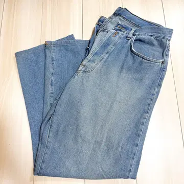 REPLAY 데님 청바지 구제 의류 빈티지 남성용 빅 사이즈 L XL