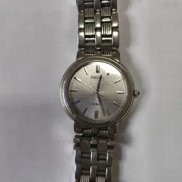 SEIKO 쿼츠 손목시계 실버