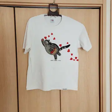 crazy shirt 크리스마스 밤 고양이 하트