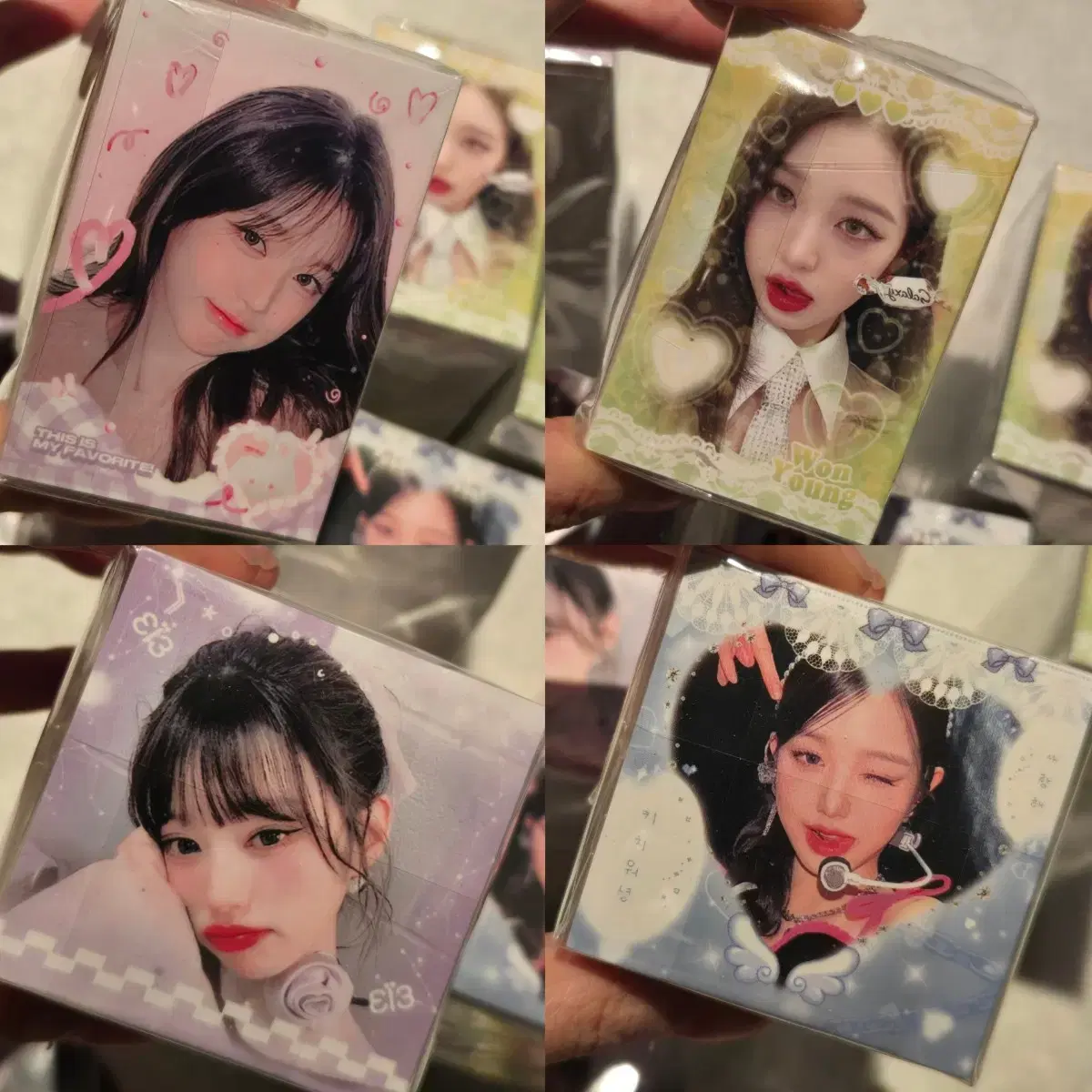 Jang Wonyoung unofficial goods, poca, domusong, approximately 4500 pieces, bulk disposal