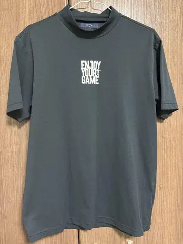 Callaway 모크넥 셔츠 L 사이즈 블랙