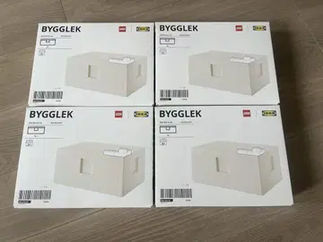 IKEA BYGGLEK 빅 레고 중간 사이즈 4개 세트