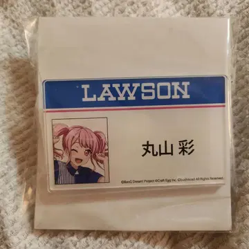 LAWSON 마루야마 아야 아크릴 배지