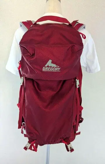 GREGORY 백팩 Z35 L 레드 허리 벨트 포함