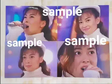 나카야마 미호 L판 사진 4매 세트