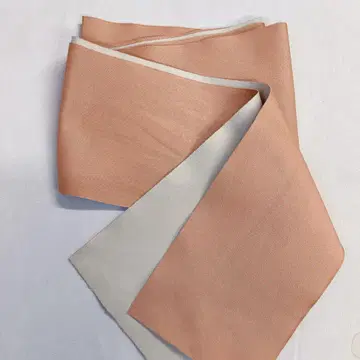 반폭 오비 유카타 오비 폴리에스테르 바이컬러 기모노 051t