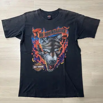 Harley-Davidson T셔츠 NO BOUNDARIES 1996