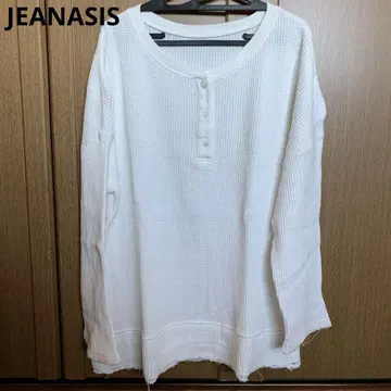 새상품급 [F] JEANASIS 오니와플 크러쉬 풀오버