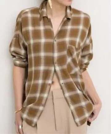 [ REMI RELIEF/레미 리프 ] CHECK 2 WAY SHIRT