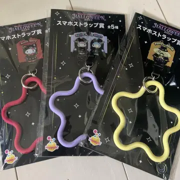 할로윈 캐릭터 스트랩 세트