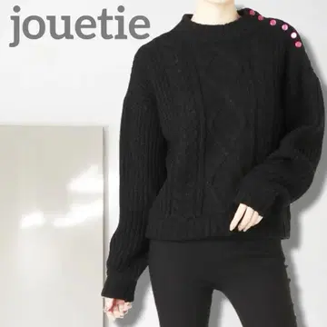 k [쥬에티] 니트/새상품급 네이블 부드러운 긴팔 심플 멋스러운 편안한