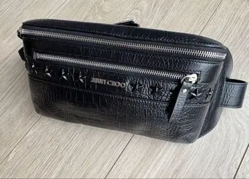 JIMMY CHOO 지미추 OSCAR 엠보싱 스터드 바디백