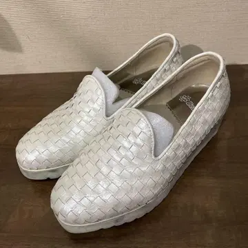 BeauFort 뜨개질 통굽 슬립온 23cm