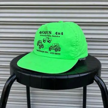 빈티지 나일론 프린트 캡 모자