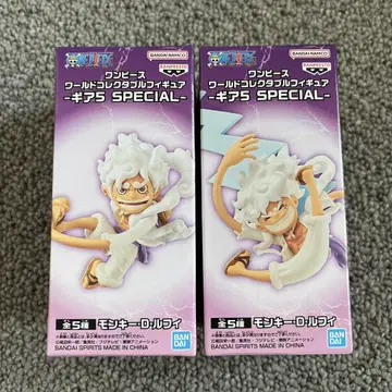 원피스 월드 컬렉터블 피규어 기어5 루피 01 02