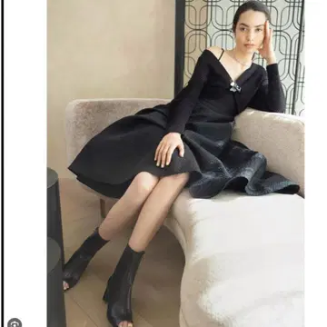셀포드 오픈토 스트레치 부츠 23cm