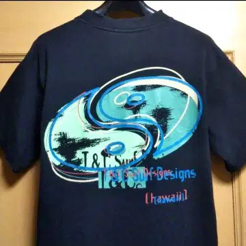 빈티지 T&C SURF 하와이 USA제 90s 셔츠 올드서프