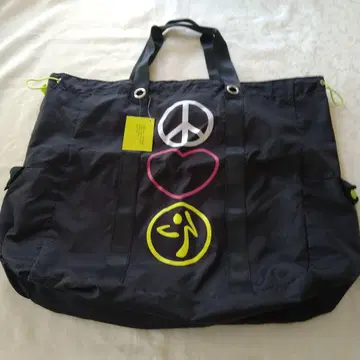 ZUMBA 나일론 숄더백 블랙