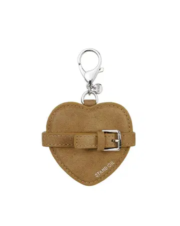 스탠드오일 Belted Mirror Keyring 카멜