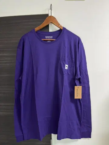 XL 새상품 버튼 BURTON 긴팔T셔츠