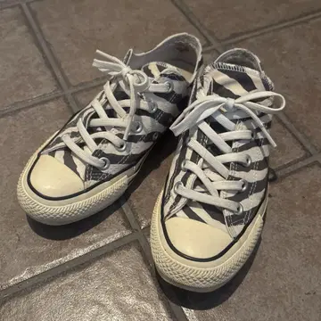 CONVERSE ALL STAR 제브라 패턴 22.5