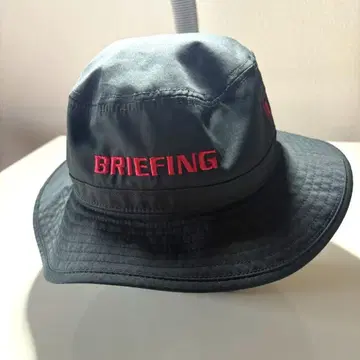 BRIEFING 블랙 버킷 햇