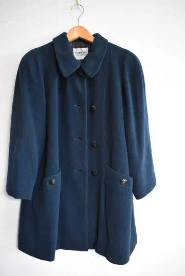 M02692 플라마노 FLAMANO 울 코트 구제 의류 레트로 빈티지