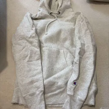 Champion Reverse Weave 후드티 L 그레이
