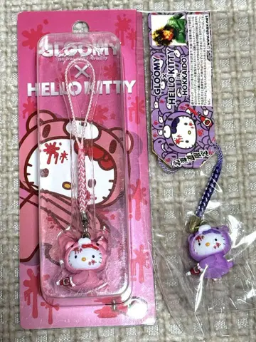 레어! Gloomy Bear x Hello Kitty 스트랩 끈
