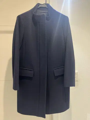 [ BEAMS ] 네이비 노카라 코트