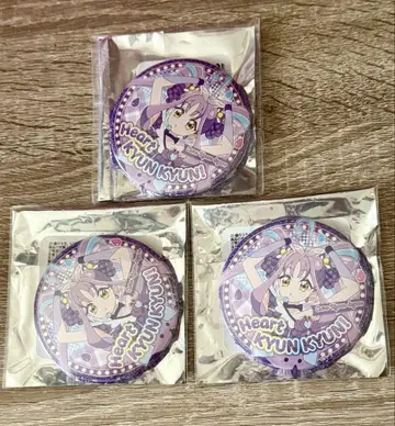 프리큐어 프리티 스토어 트윙클 캔뱃지 큥큥 3개 세트