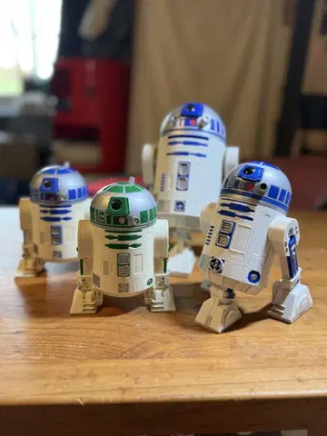R2-D2 피규어 소품함 4체 세트