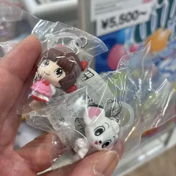 데즈카 오사무 캐릭터 메지루시 액세서리 피노코 레오 2점