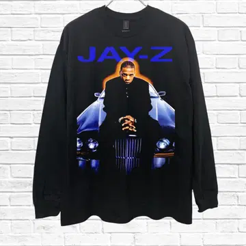 JAY-Z 제이 Z [ XL 사이즈 ] 긴팔 블랙 인기 디자인