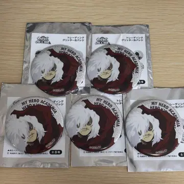 히로아카 히로빌라페스 글리터 캔뱃지 시가라키 토무라 5개